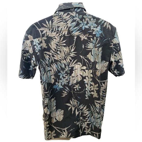 ONO & COMPANY 70% Silk Aloha Hawaiian Floral Shirt Men S Small - Picture 3 of 5